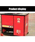 Product image of Heavy Duty Portable Rebar Bender For Steel Bar Bending And Metal Fabrication Knucklebuster Design, red and black.