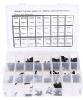 Elastic Cylindrical Pin Set 240 Pieces Carbon Steel Hollow Positioning Pins For Precise Assembly And Secure Alignment Pro Grade