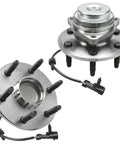 Beefy 2WD Front Wheel Bearing Hub Assembly Pair For Chevy Suburban Tahoe Yukon Escalade Express Savana 1500 2500 6 Bolt ABS Sensor Wire