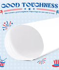 White Kraft Paper Gift Bags With Handles Bulk 5.25 X 3.75 X 8 Inches 1000 Pack Eco Friendly Recycled Paper Close-up Roll