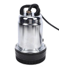 Cordless Submersible Water Transfer Pump 1003 GPH High Flow Power Zero Cord Nonsense for draining with metallic finish.