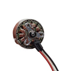 2750KV Outrunner Brushless Motor For FPV Racing Drones And RC Planes, front view showing aluminum housing and wiring detail