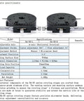 Linear Rotating Stage With Top Notch Precision Manual Adjustment And Micrometer Head For A Axis Rotation, aerospace aluminum