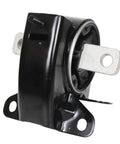 Premium 4 Pack Engine Motor Mount Set For Dodge Grand Caravan Chrysler Town And Country Ram Cargo Van And Volkswagen Routan V6 3.6 Liter from side angle showing durable black finish.