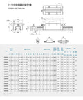 Ultra Smooth High Precision Linear Guide Rail Kit HGH15 L With 100 To 2000mm Length For DIY CNC Build Plus Extra Long 1500mm Slide Block technical diagram
