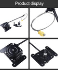 Spare Tire Hoist Winch Assembly For Ford Transit 2014 Plus Custom 2012 Plus with heavy-duty steel components and cable system.