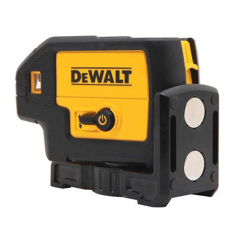 Professional Grade Self Leveling Laser Level Built Tough For The Jobsite with magnetic base and micro adjustment knob.