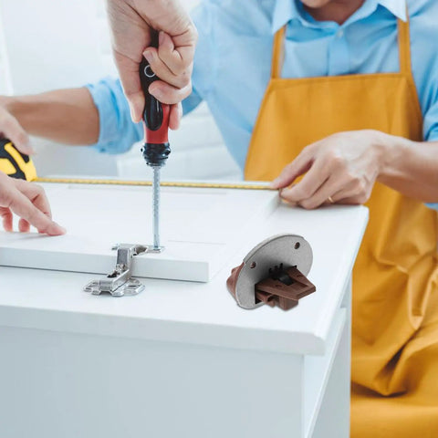 Installation of Heavy-Duty Plastic Drawer Slides Replacement Kit With Rollers Bottom Mount for kitchen cabinets