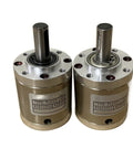 Kickass 42mm Planetary Reducer Gearbox With Low Noise Dc Worm Motor Upgrade High Transmission Efficiency Smooth Ride For Diy Projects Rc Cars And Hobby Mods - front view showing gearbox motors with mount hole center.