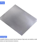 Flexible Graphite Foil Gasket Sheets 250x200x0.6mm Pack of 4 for Electronics Cooling and Heat Dissipation Ultra Thin Thermal Graphite Paper