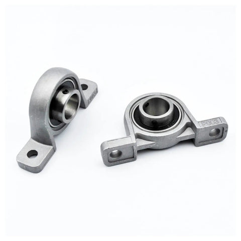 Heavy Duty Zinc Alloy Pillow Block Bearing Self Aligning Unit Fits Shafts 8 10 12 15 17 20 Mm Low Noise Runs Like A Dream Handles Heavy Loads Daily Use Keeps Rig Moving Smooth Without Getting Stuck On Tough Jobs Always Performs Better Than Best. 12mm bore pillow block bearing with cast iron housing