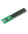 Heavy Duty One Series Bms Protection Board For 18650 Li Ion Battery Packs Featuring Dead Simple Overcharge Short Circuit And Overcurrent Guards Ten Piece Set circuit board with six chips.