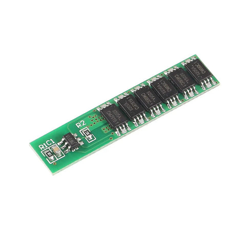 Heavy Duty One Series Bms Protection Board For 18650 Li Ion Battery Packs Featuring Dead Simple Overcharge Short Circuit And Overcurrent Guards Ten Piece Set circuit board with six chips.