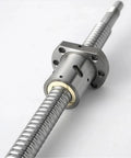 SFU1204 Ball Screw With 1204 Flange Single Ball Nut End Machined 800mm Travel Heavy Duty Precision Lead Screw for CNC Machines
