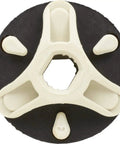 Top Tier Badass Heavy Duty Washer Motor Coupler Replacement Fits Maytag Kenmore Whirlpool And More round plastic coupler part view