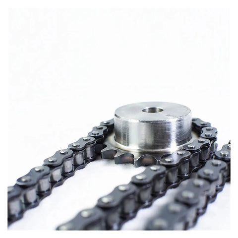 Heavy Duty 04C Roller Chain Sprocket With 10 To 30 Teeth For Smooth Motor Transmission Gear In Durable Steel Construction.