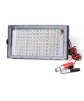 JUDYSSY Dc12V Led Flood Light 50W 100W Outdoor Floodlight with durable body and wires for easy connection, ideal for outdoor use.