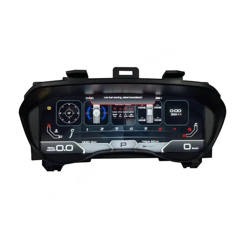 Ford 12.3 Inch LCD Dashboard Instrument Panel Digital Gauge Cluster Module For Everest Ranger T7 T8 2016 2021 Plug And Play Upgrade, front view