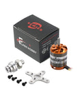 D3548 790KV Brushless RC Motor For Drones And RC Planes 35x48mm with accessories, box, ideal for 70A ESC setups.