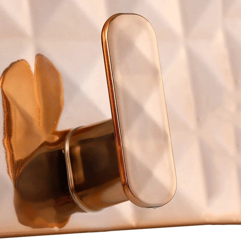 Built Tough Wall Mount Coat Hooks Heavy Duty Multi Purpose Organizer in stylish frosted finish, ideal for bathroom or kitchen use.