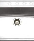 Stainless Steel Kitchen Sink 33 Inch Drop In Topmount Single Bowl With Strainer Four Hole Design Built To Last Durable Versatile