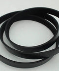 Beefy Washer Drive Belt Replacement For Whirlpool Maytag KitchenAid JennAir Amana Magic Chef Admiral Norge Roper And Kenmore Washers With High Quality Construction And 90 Day Warranty black washer drive belt on white background