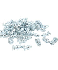 Tire Thread Studs Set With Tungsten Steel Screws 50 Piece Silver Finish Enhanced Traction Beefed Up Impact Design Ideal For Off Road Vehicles