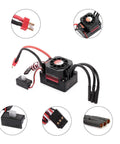 Surpass Hobby 3650 Brushless Motor And ESC Combo 3900KV Motor With 60A ESC for 1/10 Scale RC Cars and Trucks, multiple views