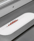 Delta UHMW Zero Clearance Table Saw Insert For Custom Blade Slot Fits Thick Or Thin Kerf And Dado Blades, installed in saw.
