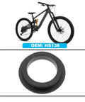 1-1/8 To 1.5 Inch Suspension Fork Taper Headset Adapter HS136 for Hope Bikes shown with mountain bike, aluminum alloy ring.