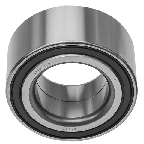Front Wheel Bearing Replacement For Honda Accord 03 07 Civic 06 20 Element 07 10 Insight 19 20 ILX 13 20 TL TSX 04 08 CSX 06 11 Direct Fit OE Grade Quality For A Smooth Ride And Easy Bolt In, displaying cylindrical metal bearing.