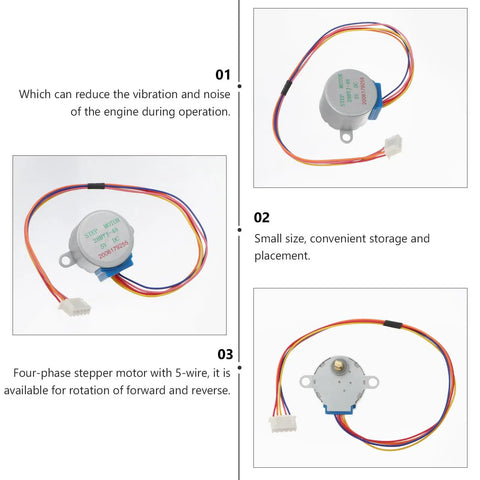 Four Wire CNC Stepper Motor For Engraving Milling Router Projects That Kicks Serious Power And Runs Buttery Smooth With Low Noise Operation Built Tough, features colorful wires and compact design.