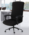 Waterproof Stretch Office Chair Cover With Durable Zipper Washable Removable Spandex Slipcover For Desk Chairs Dustproof Soft