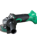 Cordless 18V 4-1/2 Inch Angle Grinder Kit With Slide Switch Boss Torque Battery Charge Indicator Soft Grip Handle