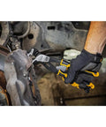 Pitbull Dual Material Pliers Set Six Piece Built Tough With High Leverage Joint Design in use on car brake caliper