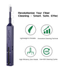 Mexture LC Fiber Cleaner Pen, 5-pack, purple 1.25mm LC fiber optic pen with dual-action connector and endface cleaning.