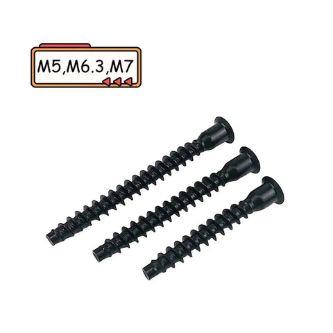 Hex Socket Cap Drive Countersunk Flathead Confirmat Wood Screws For Woodworking Heavy Duty Zinc Plated M5 M6 M7 Sizes Black Finish