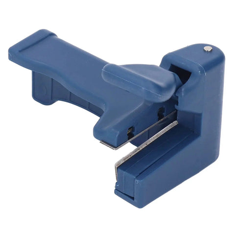 Boss Level Woodworking Edge Trimmer Kit With Twin Handles For Razor Flat Flush Cuts And Dead On Edge Banding On Cabinetry And Furniture Builds That Totally Nails The Job Every Tough Build, top view of compact trimmer.