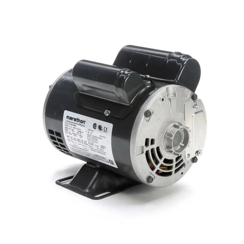 Heavy Duty General Purpose Motor 0.33 Hp 1800 Rpm 56 Frame Size, black metal casing, ideal for fans and pumps.