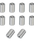 Top Shelf 304 Stainless Steel Ball Plunger Set Heavy Duty Cabinet Catch And Drawer Latch For Quiet Doors in a ten pack.
