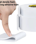 Top Shelf White Self Adhesive Foam Tape 1 Inch By 10 Feet Heavy Duty Weather Stripping with strong adhesive for easy application.