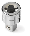 Close-up of adapter from 11 Piece Ratcheting Tap And Die Drive Tool Set A Workhorse In Any Shop With Twist Lock Guide System