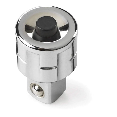 Close-up of adapter from 11 Piece Ratcheting Tap And Die Drive Tool Set A Workhorse In Any Shop With Twist Lock Guide System
