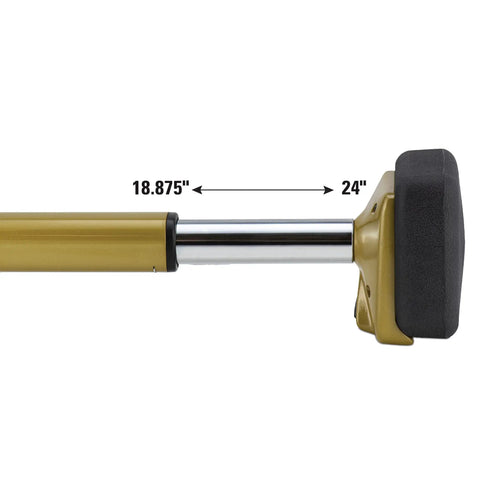 Workhorse Carpet Knee Kicker With Extra Wide Head And High Contour Neck For Easy Carpet Installations, One Button Adjustment