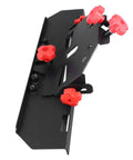 Heavy Duty Electric Tile Chamfering Jig For Creating Perfect 45 Degree Angles On Ceramic And Stone with red screw nuts.