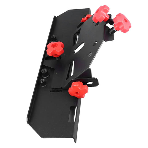 Heavy Duty Electric Tile Chamfering Jig For Creating Perfect 45 Degree Angles On Ceramic And Stone with red screw nuts.