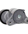 Heavy Duty Serpentine Drive Belt Tensioner Assembly Replacement Kit 4854258 front view, metal pulley and mount