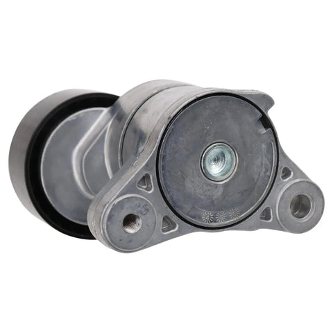 Heavy Duty Serpentine Drive Belt Tensioner Assembly Replacement Kit 4854258 front view, metal pulley and mount