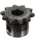 Top Tier 10 Tooth Heavy Duty Metal Sprocket For Motor Gear Machine Industrial Drive Single Bore Steel Chain Transmission Part