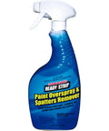 Ready Strip Paint Overspray And Spatters Remover Quart Trigger Spray for Easy Cleanup Safe Water Based Formula on blue bottle